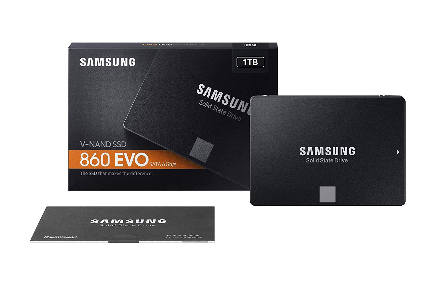 Samsung EVO 860 2.5" SATA III SSD - 1TB