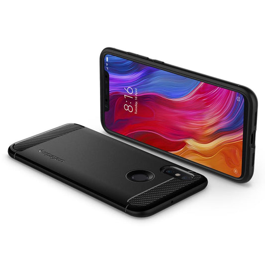 Buy Spigen Xiaomi Mi 8 Case Rugged Armor - Black from Vmart in Pakistan