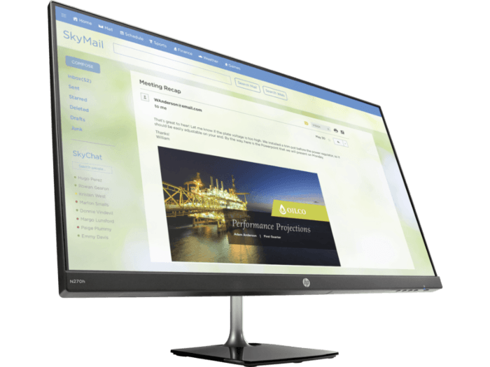 HP N270h 27-inch LED Monitor