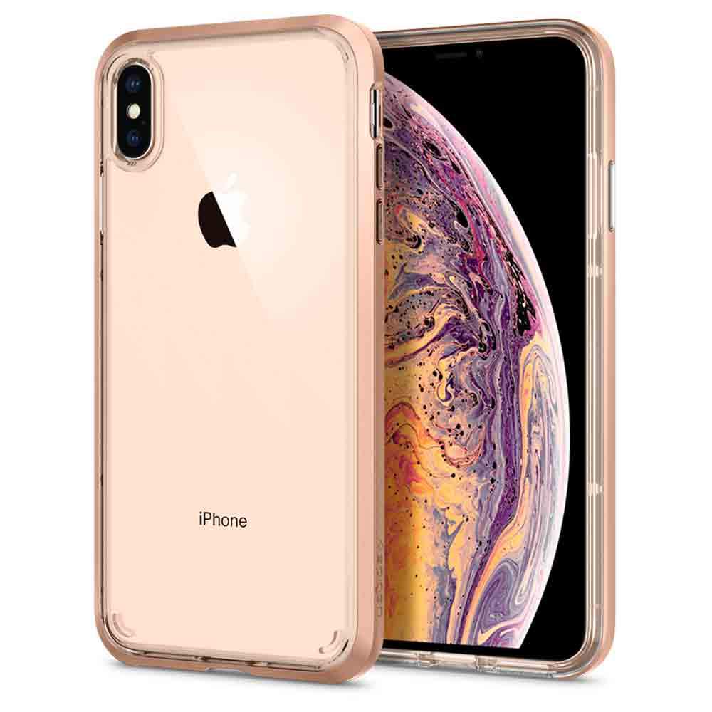 Spigen iPhone XS Max Case Neo Hybrid Crystal - Blush Gold