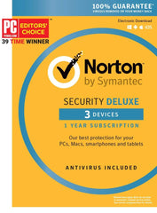 Buy Norton Security Deluxe DVD Retail Pack - 3 Devices from Vmart in Pakistan