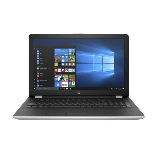 Buy HP Notebook 15-BS101NE Core i5-8250U 8th Gen 4GB DDR4 1TB 15.6"HD LED 2GB AMD 520 Win10 - Silver from Vmart in Pakistan