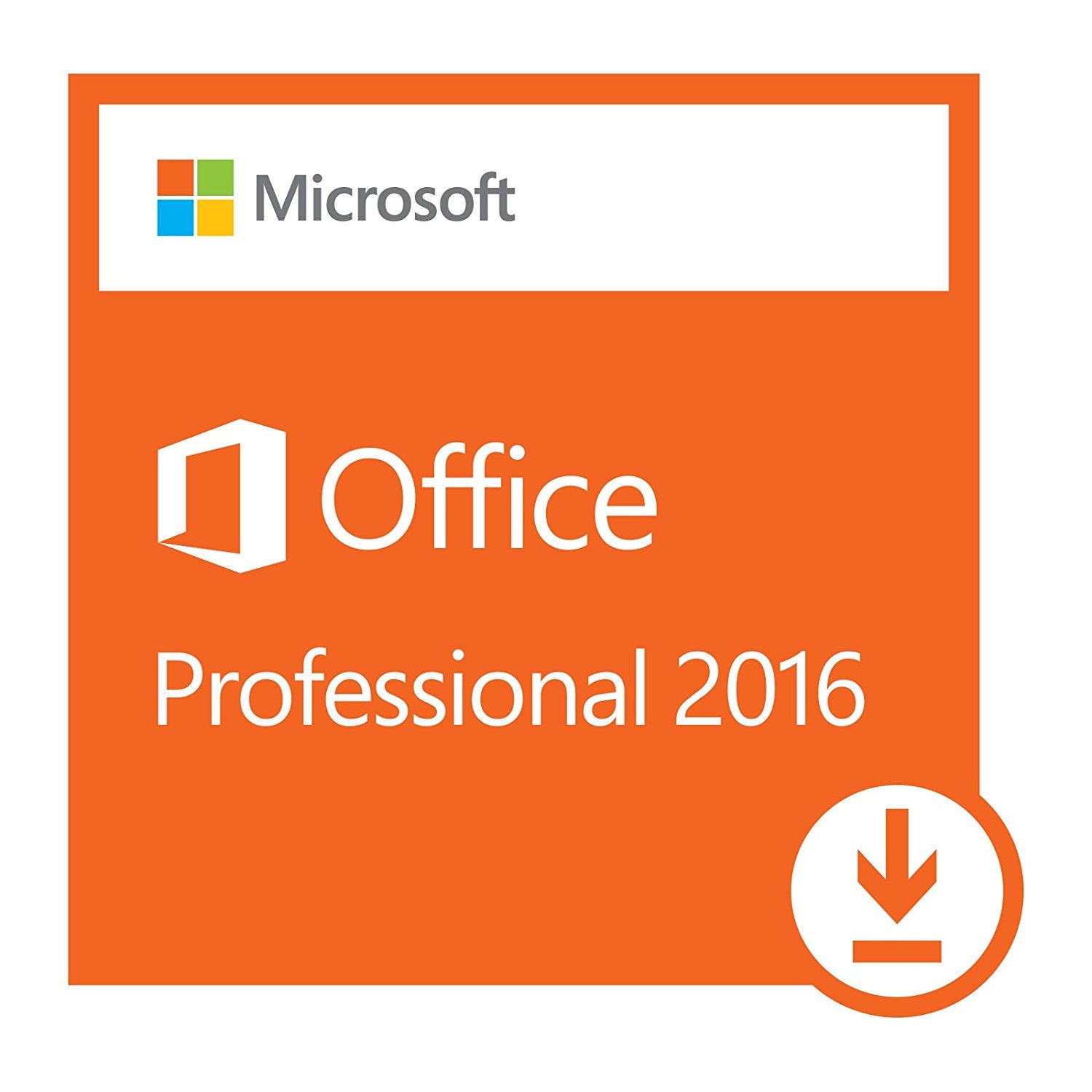 Microsoft Office Professional 2016 DVD Pack -  NON CHANNELIZED