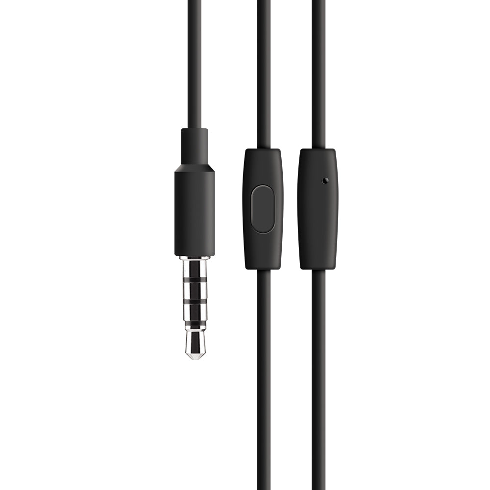 Space PEBBLE XS Bass Earphones - Black