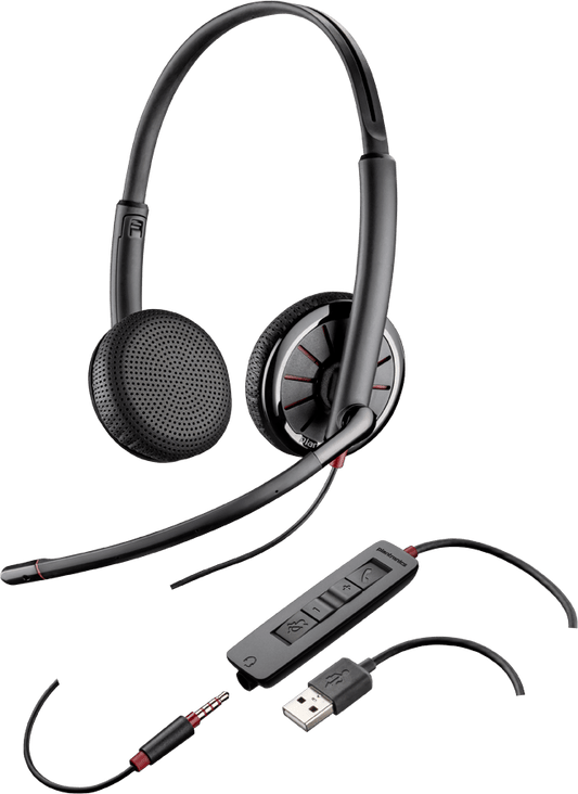 Buy Plantronics Blackwire C325 Corded USB Headset from Vmart in Pakistan