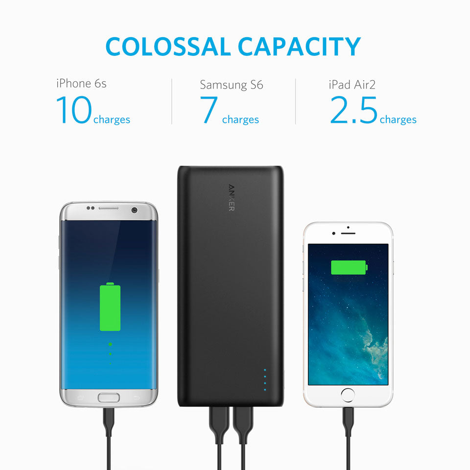 Buy Anker PowerCore+ 26800 mAh - Black from Vmart in Pakistan