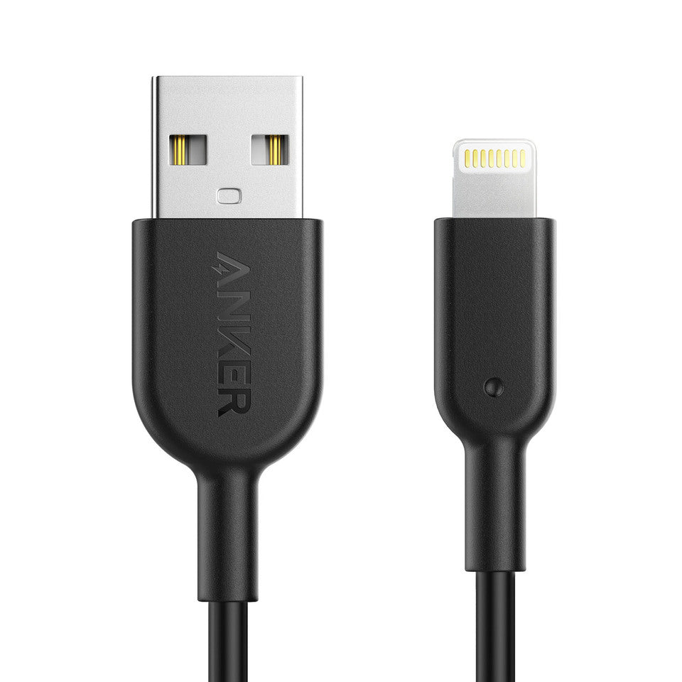 Anker PowerLine II Lightning Cable 3ft - Black