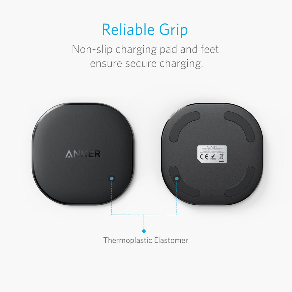 Anker PowerPort Wireless 10 Charger - Black