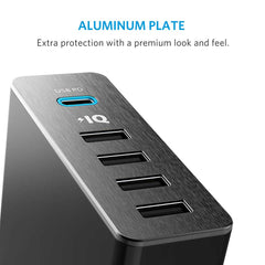 Buy Anker PowerPort+ 5 60W USB-C With USB Power Delivery - Black from Vmart in Pakistan