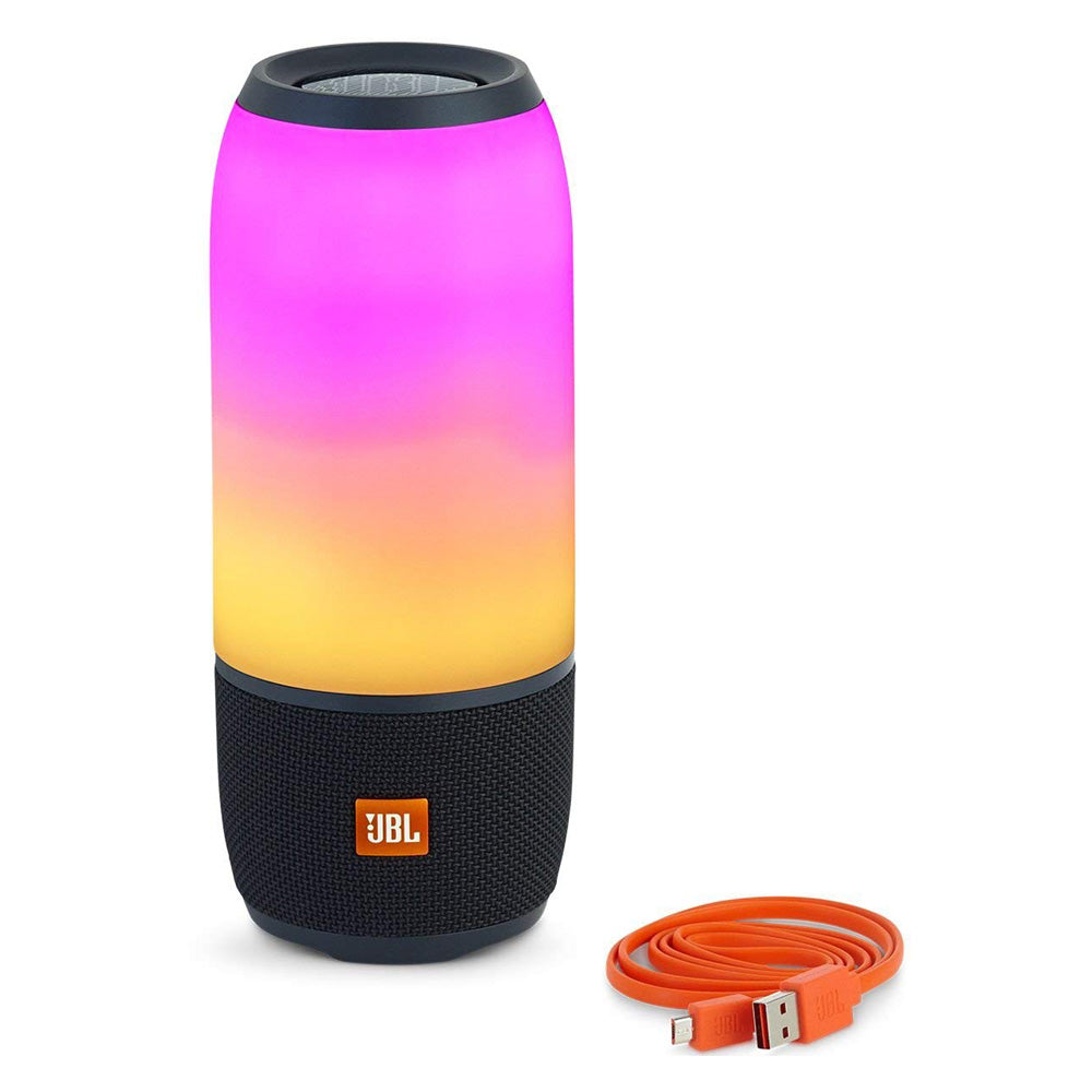 JBL Pulse 3 Portable Waterproof Bluetooth Speaker - Black