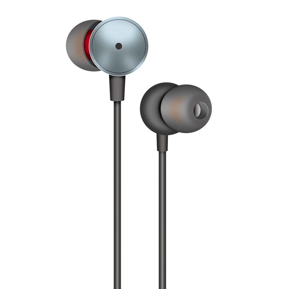 Space REMIX Dynamic Metal Earphones - Black