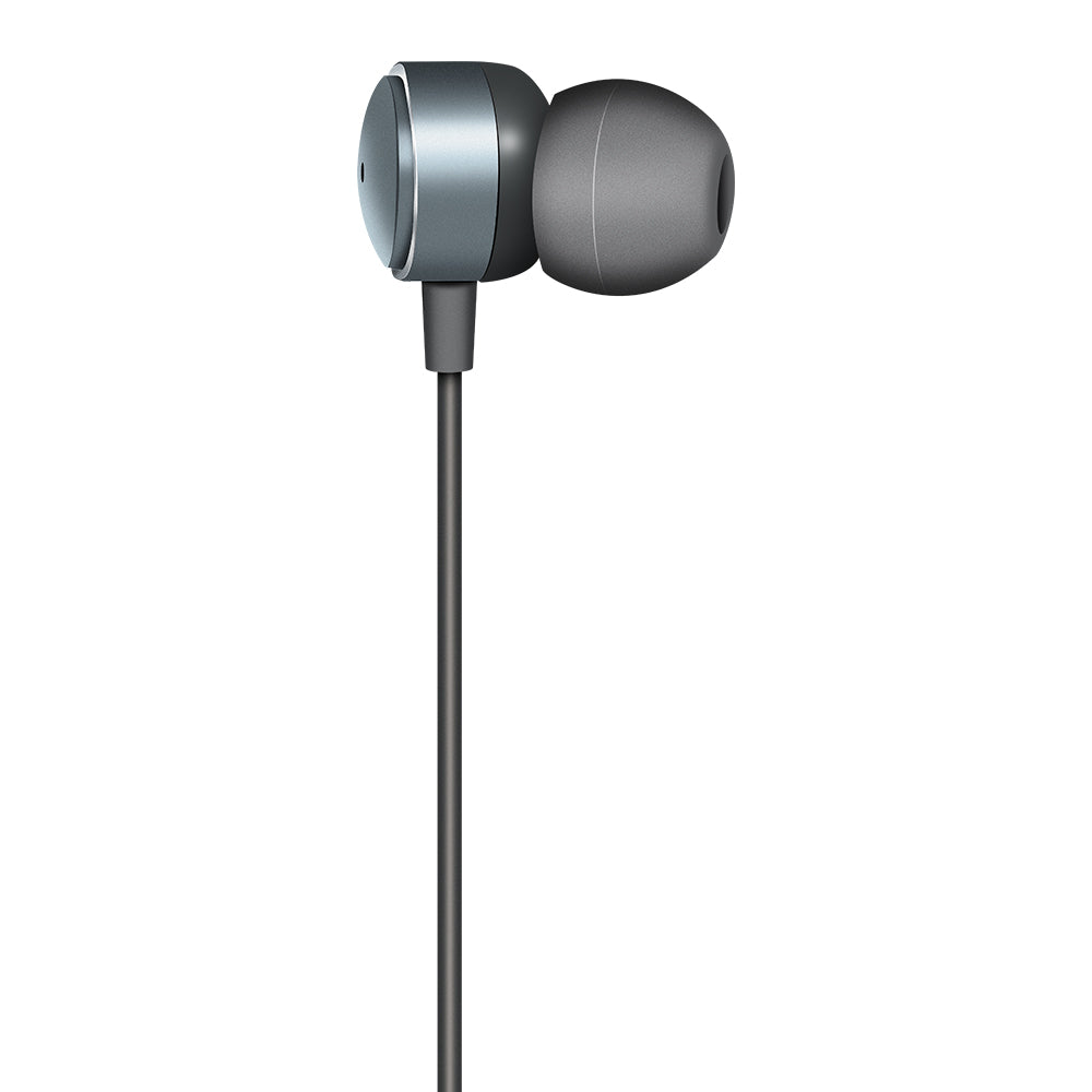 Space REMIX Dynamic Metal Earphones - Black