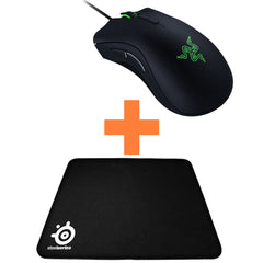 Razer Bundle 1 (Deathadder Elite Mouse + Qck Heavy Mouse Mat)