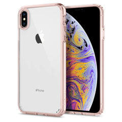 Spigen iPhone XS Max Case Ultra Hybrid - Rose Crystal