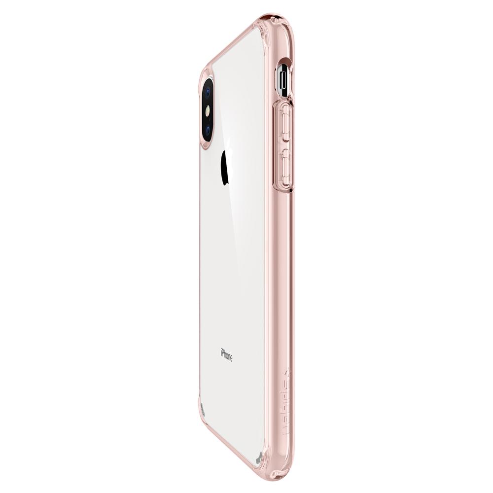 Spigen iPhone XS Max Case Ultra Hybrid - Rose Crystal