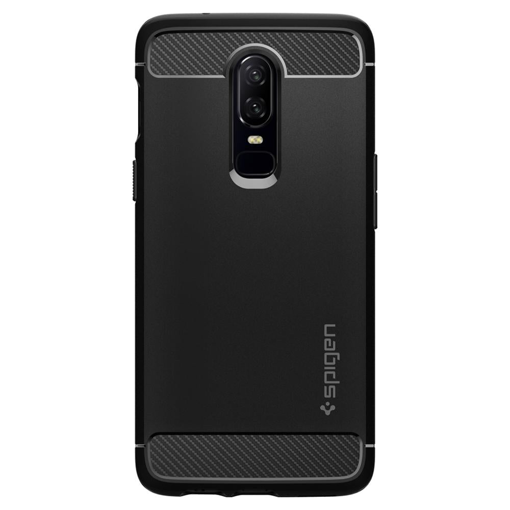 Buy Spigen OnePlus 6 Case Rugged Armor - Black from Vmart in Pakistan