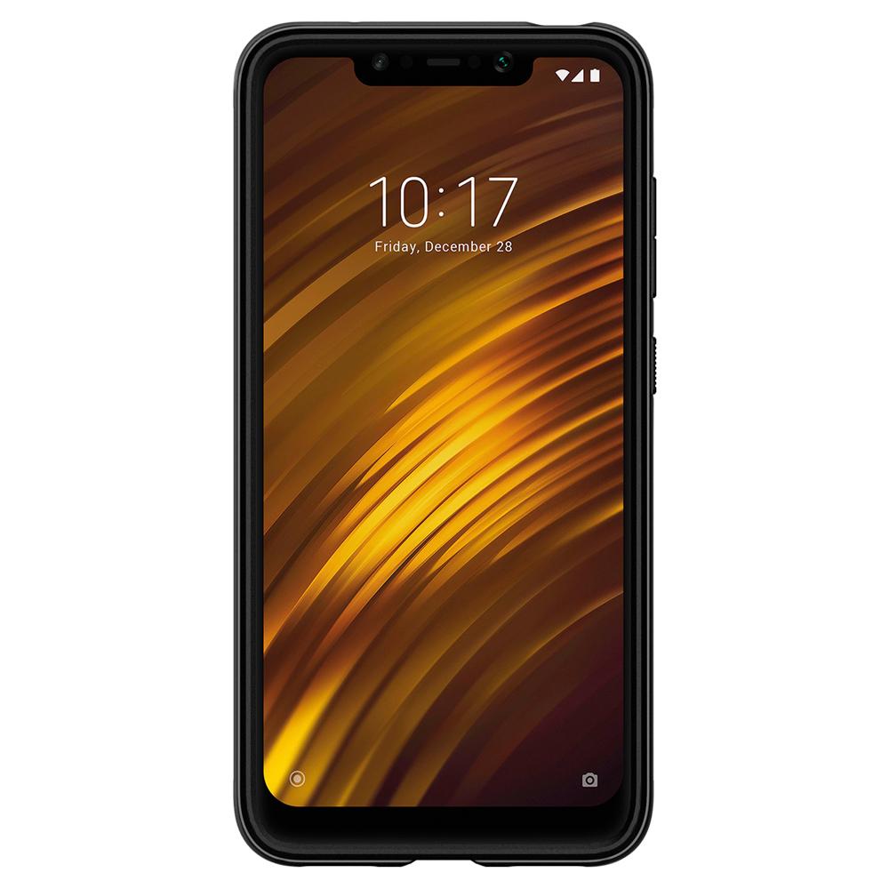 Spigen Xiaomi Pocophone F1 Case Rugged Armor - Matte Black