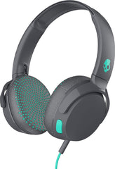 Skullcandy Riff On-Ear Headphones with Mic - Grey/Speckle/Miami