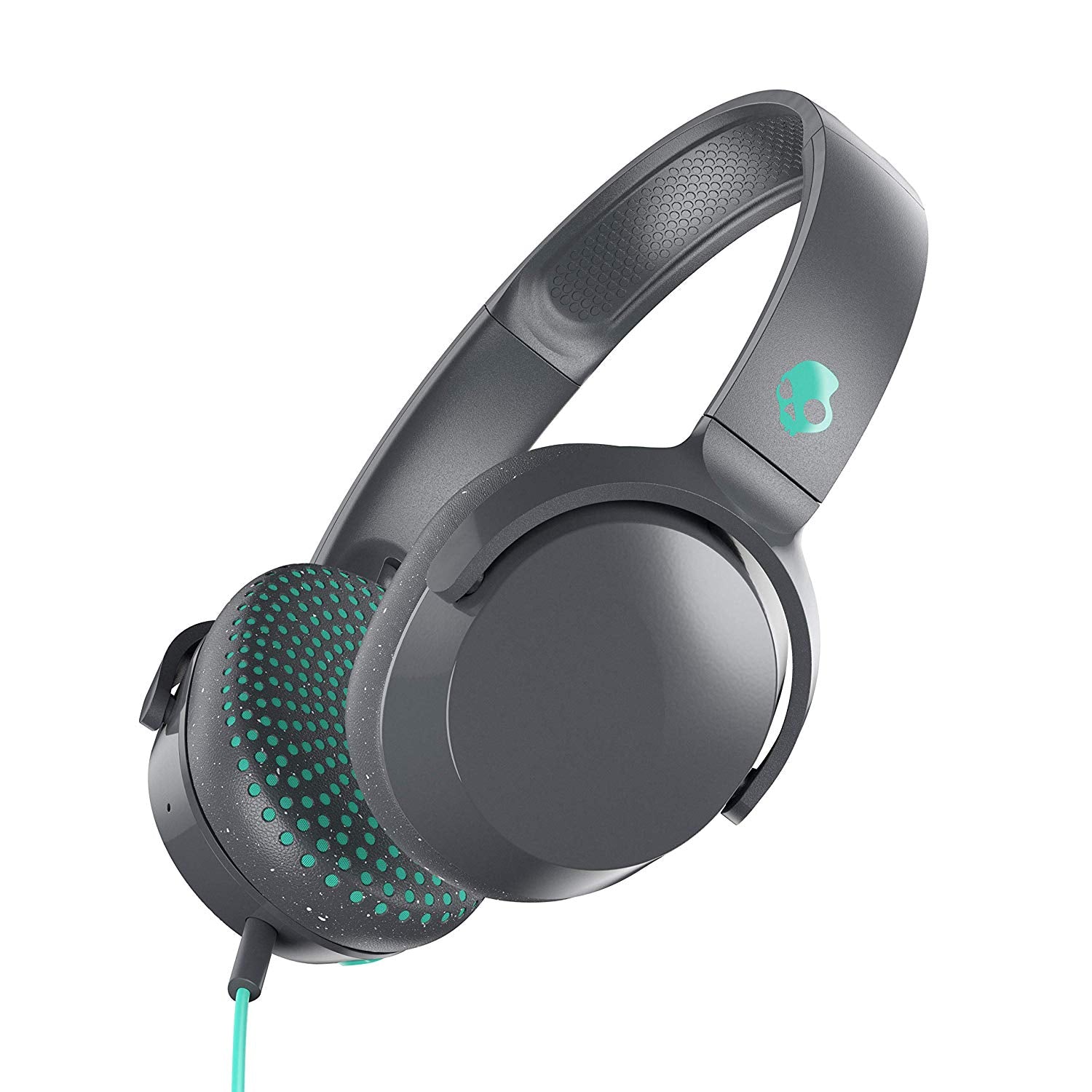 Skullcandy Riff On-Ear Headphones with Mic - Grey/Speckle/Miami