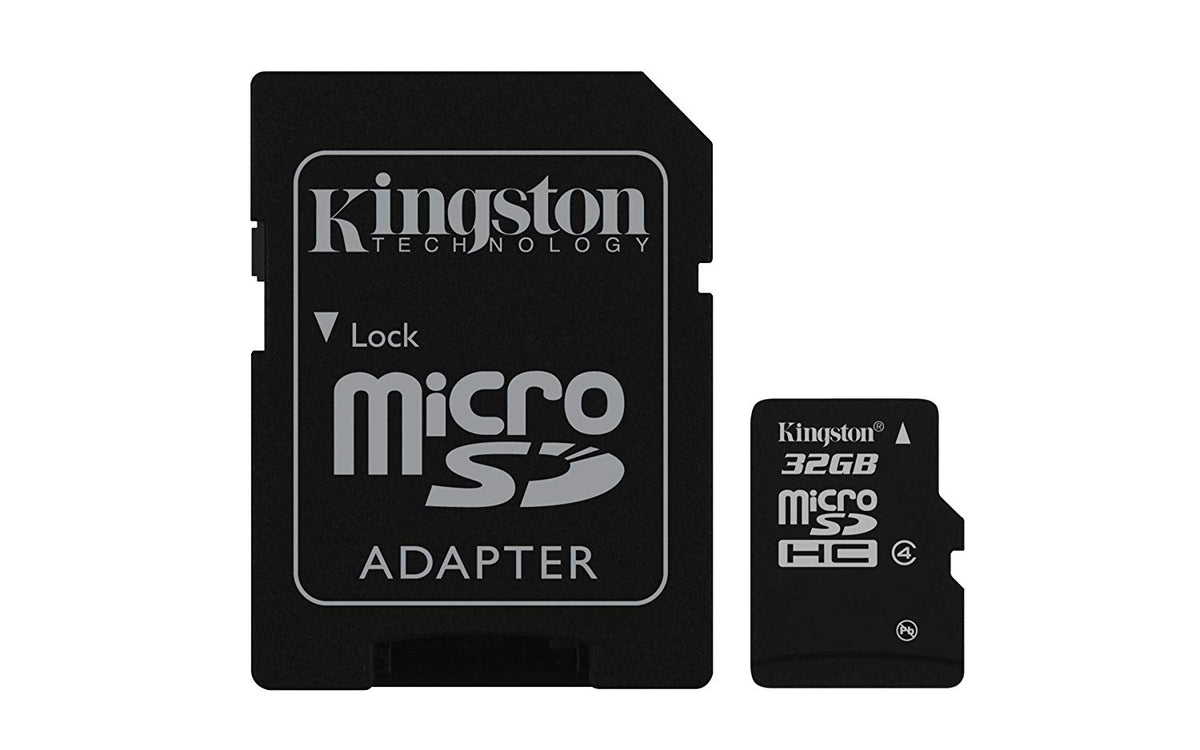 Kingston MicroSDHC Class 4 Memory Card - 32GB