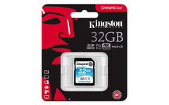 Kingston SDG Canvas GO SDHC Class10 Memory Card - 32GB