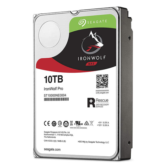Buy Seagate Iron Wolf Pro NAS 7200RPM 256MB Cache 3.5 Internal Hard Drive - 10TB from Vmart in Pakistan