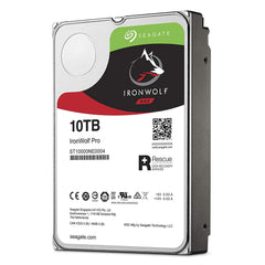 Seagate Iron Wolf Pro NAS 7200RPM 256MB Cache 3.5" Internal Hard Drive - 10TB