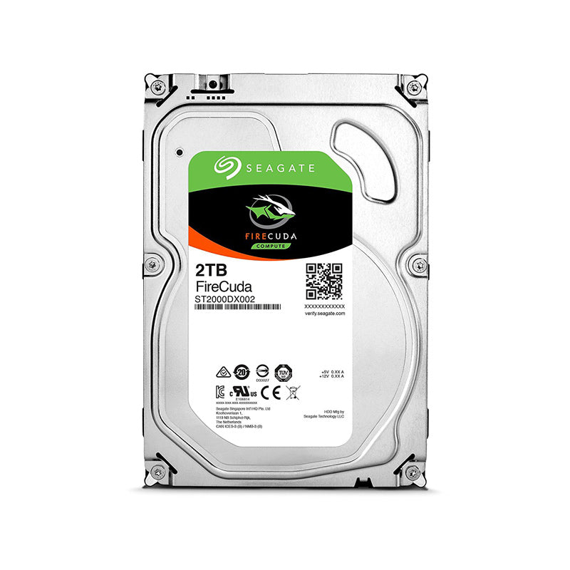 Seagate FireCuda 2000GB SSHD - SATA 7200 RPM 6GB/S 64MB Cache 3.5" Hard Drive