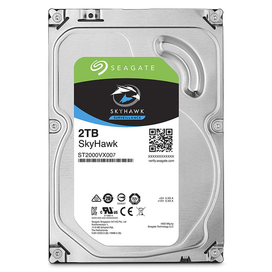 Buy Seagate SkyHawk Surveillance SATA 6Gb/s 256MB Cache 3.5-Inch Internal Hard Drive - 2TB from Vmart in Pakistan
