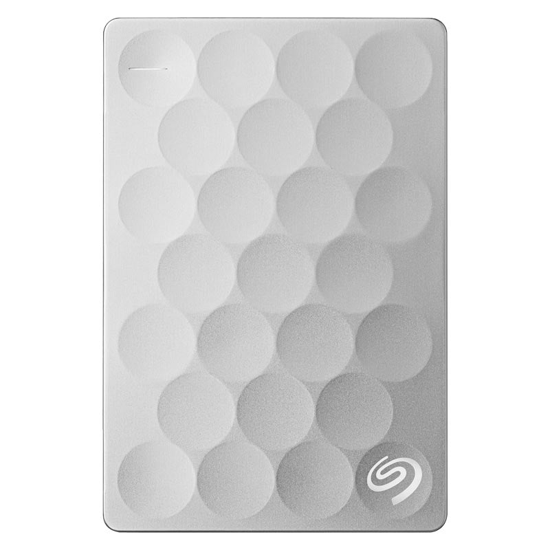 Seagate Backup Plus Ultra Slim 1TB Portable HDD USB 3.0 (Platinum)