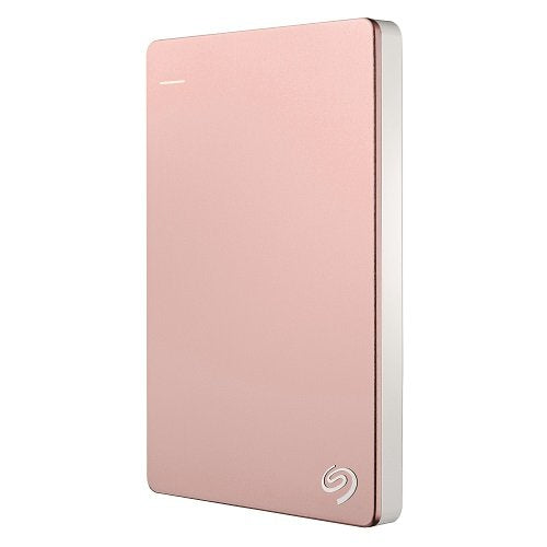 Buy Seagate Backup Plus Slim Portable Drive 2TB USB 3.0 - Rose Gold from Vmart in Pakistan