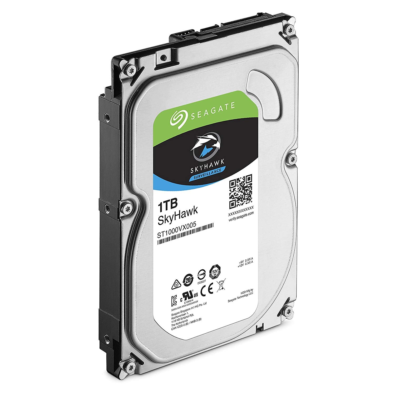 Seagate SkyHawk 1TB Surveillance Hard Drive - SATA 6Gb/s 3.5" 5900RPM, 64MB Cache