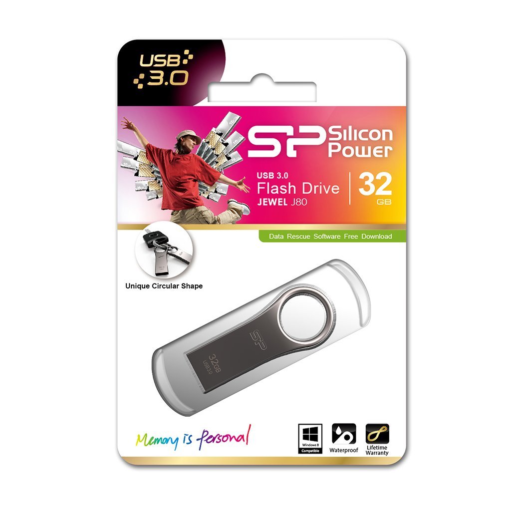 Buy Silicon Power Jewel J80 32GB USB 3.0 Flash Drive from Vmart in Pakistan