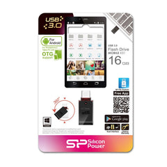 Buy Silicon Power Mobile X31 16GB USB 3.0 OTG Flash Drive from Vmart in Pakistan