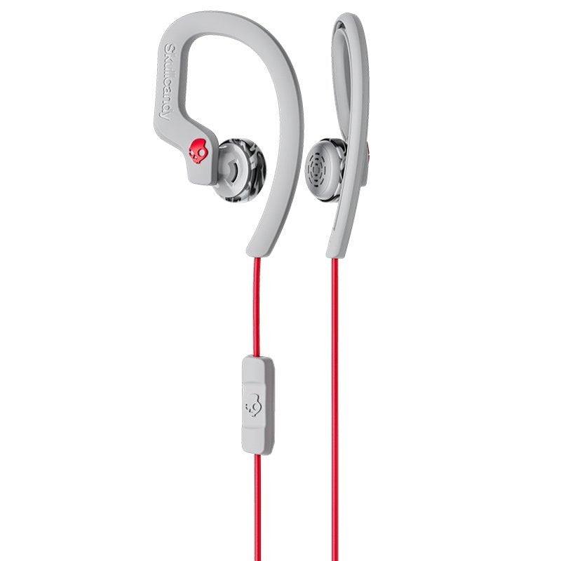 Buy SkullCandy Chops Flex Sport Earbuds with Mic - Gray/Red from Vmart in Pakistan