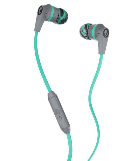 Buy Skullcandy Ink'd 2.0 Earbud Headphones with Mic - Gray/Mint from Vmart in Pakistan