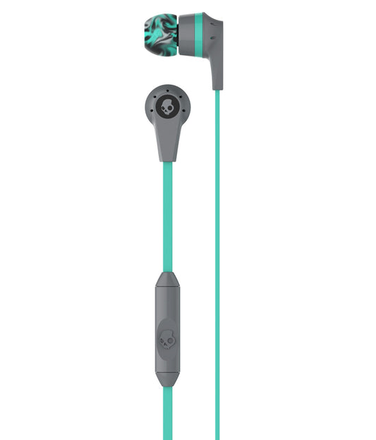 Buy Skullcandy Ink'd 2.0 Earbud Headphones with Mic - Gray/Mint from Vmart in Pakistan
