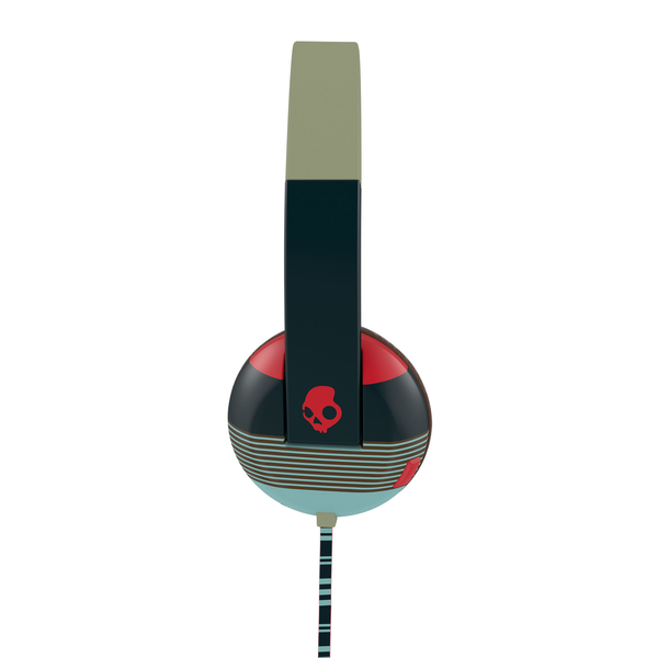 Skullcandy Uproar Headphones (Stripes/Navy/Red)