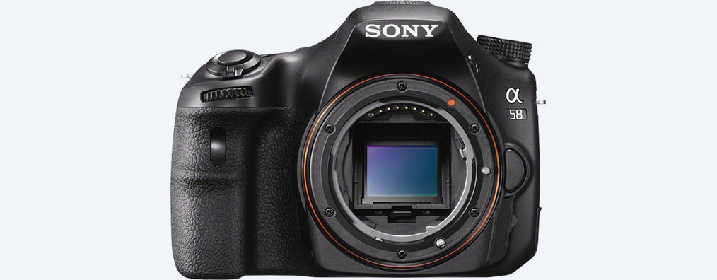 Buy Sony SLT-A58K 20.1 MP α58 A-MOUNT CAMERA WITH APS-C SENSOR from Vmart in Pakistan