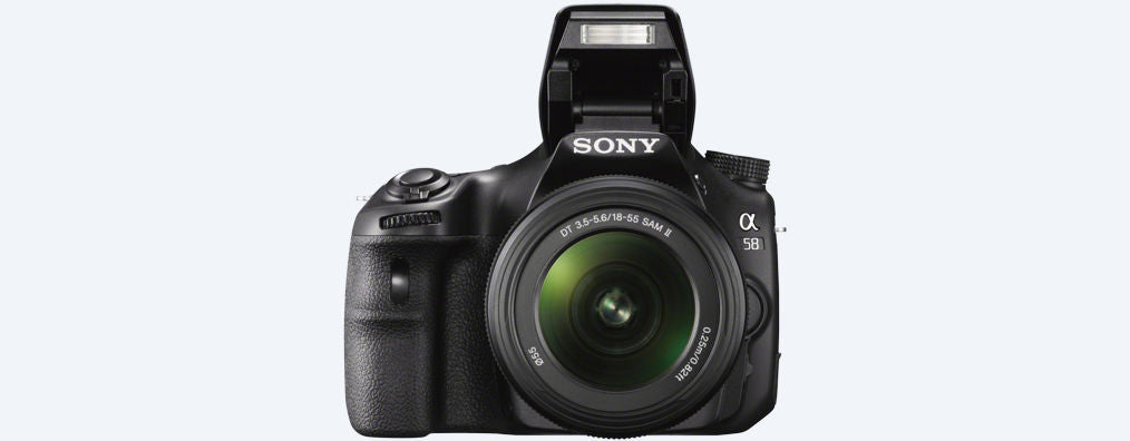 Buy Sony SLT-A58K 20.1 MP α58 A-MOUNT CAMERA WITH APS-C SENSOR from Vmart in Pakistan