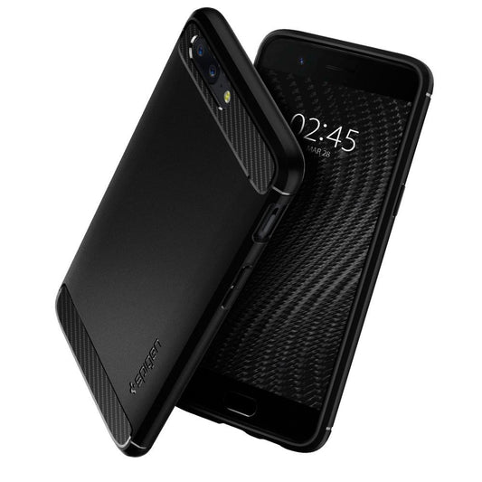 Buy Spigen OnePlus 5 Case Rugged Armor - Black from Vmart in Pakistan