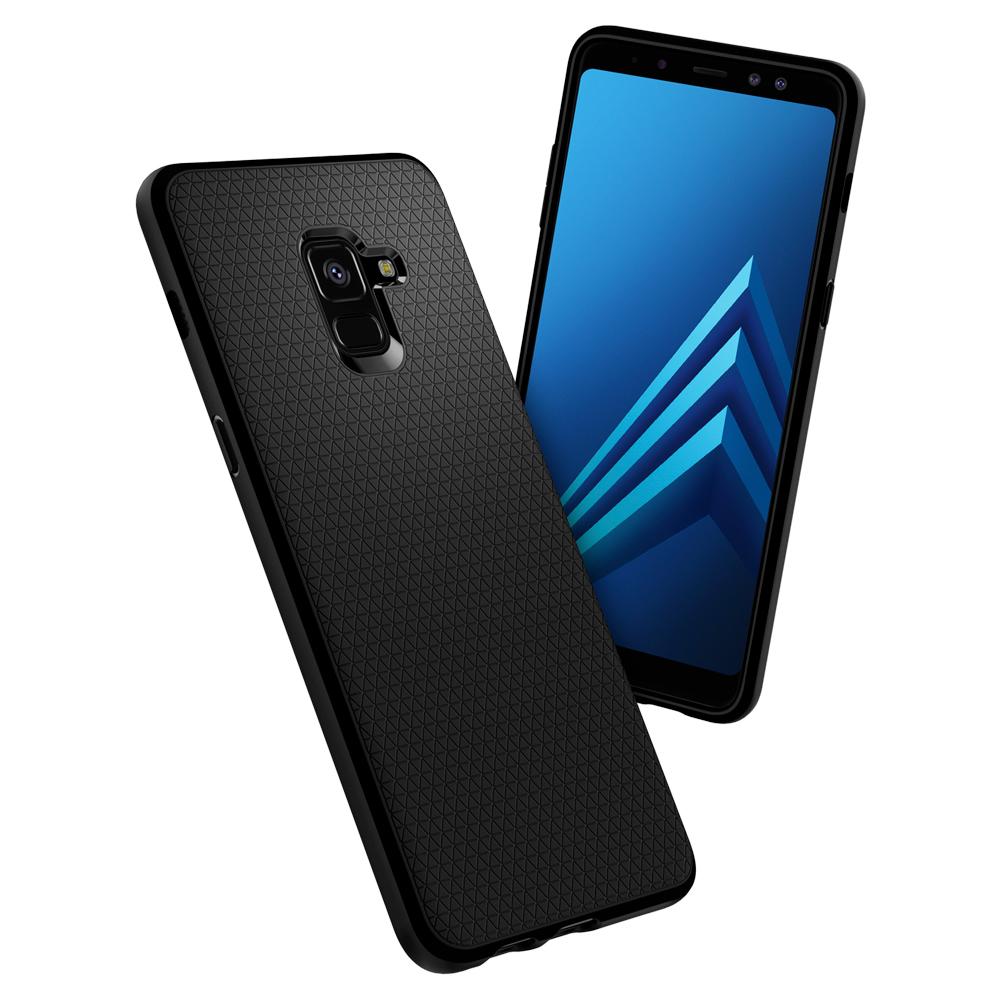 Buy Spigen Samsung Galaxy A8 (2018) Case Liquid Air - Matte Black from Vmart in Pakistan