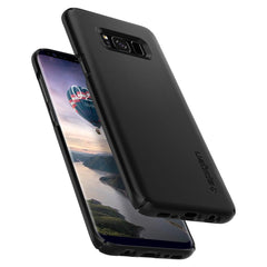 Buy Spigen Samsung Galaxy S8 Plus Case Thin Fit - Black from Vmart in Pakistan