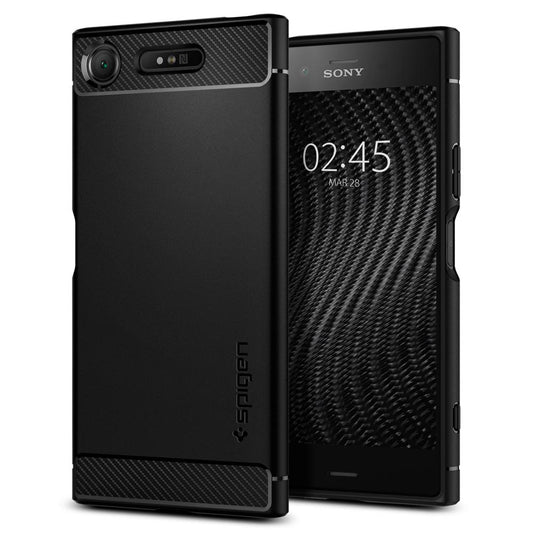 Buy Spigen Sony Xperia XZ1 Case Rugged Armor - Black from Vmart in Pakistan