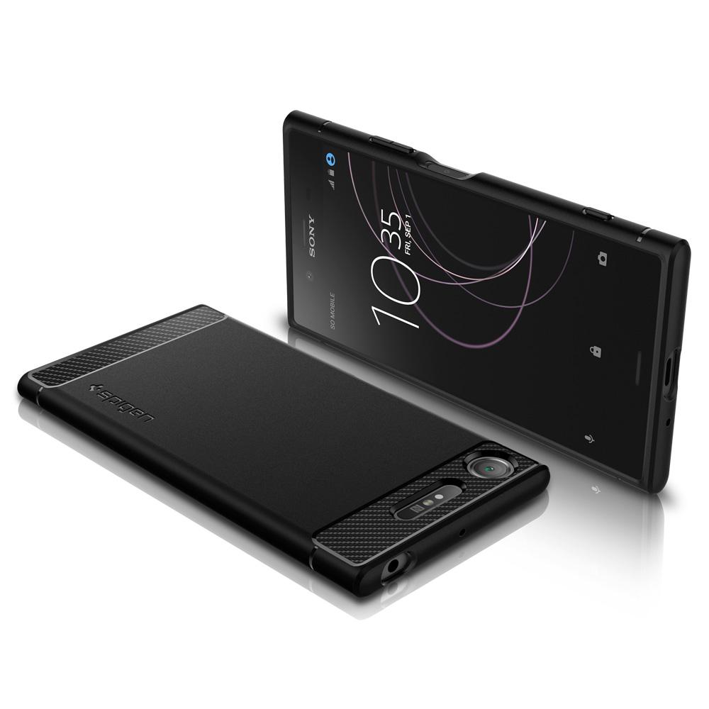 Buy Spigen Sony Xperia XZ1 Case Rugged Armor - Black from Vmart in Pakistan