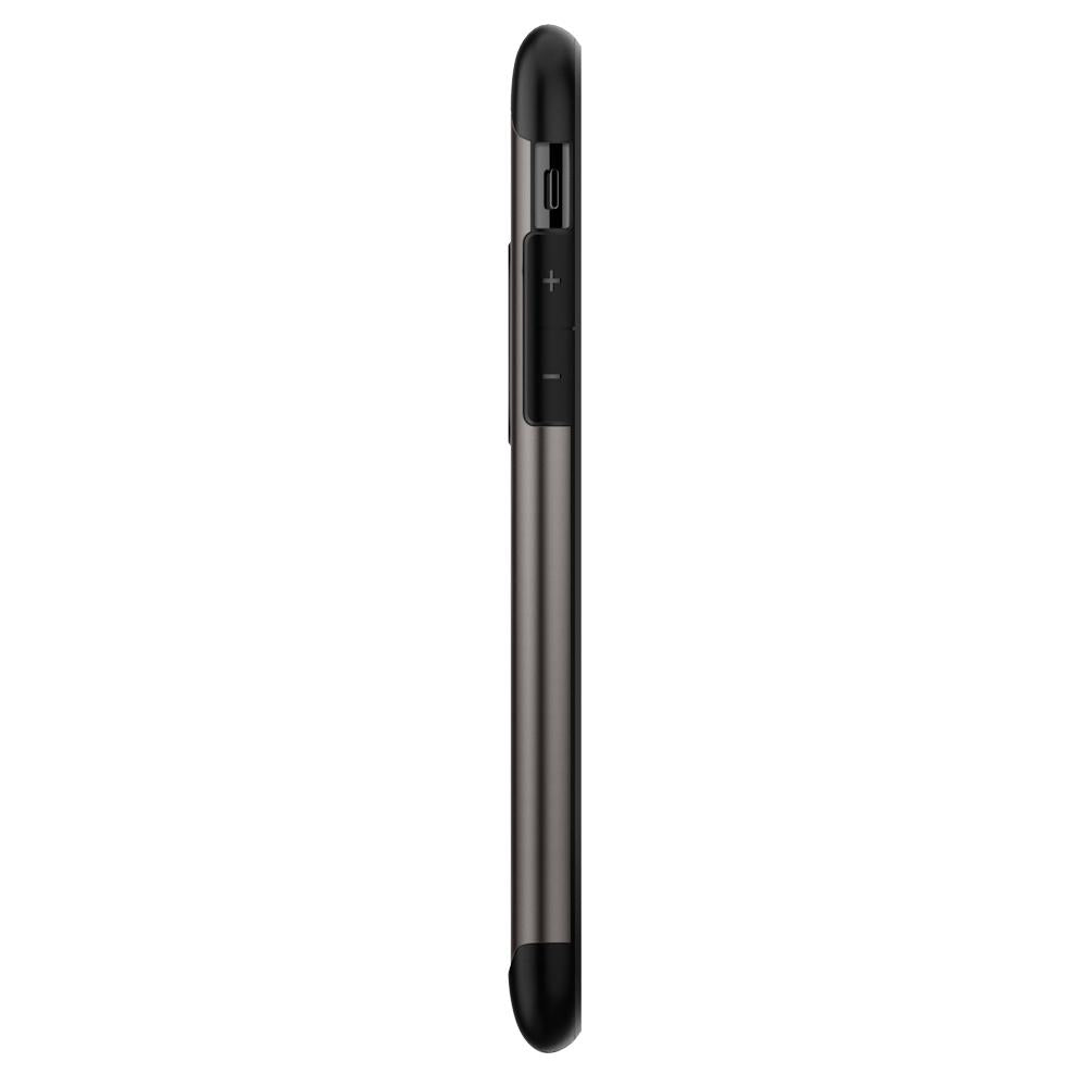 Buy Spigen iPhone X Case Slim Armor - Gunmetal from Vmart in Pakistan