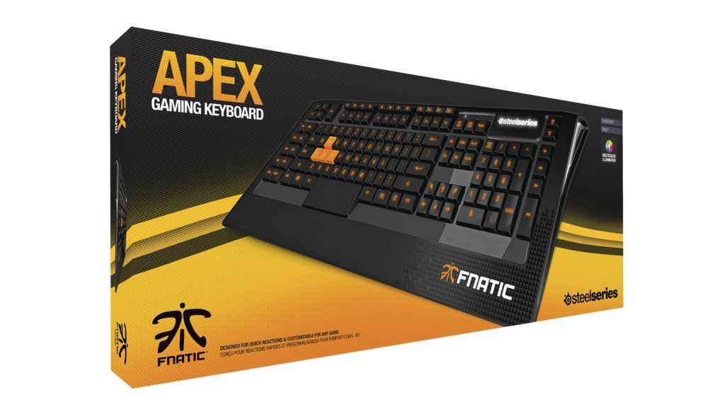 Buy SteelSeries Apex Gaming Keyboard - Fnatic Team Edition from Vmart in Pakistan