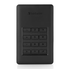 Buy Verbatim 53403 2TB Store 'n' Go Secure Portable HDD with Keypad Access - Black from Vmart in Pakistan