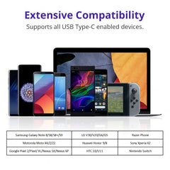 Tronsmart TAC01 3ft USB-C to USB-A 3.0 Fast Charging Cable