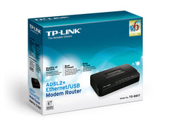 TP-Link TD-8817 ADSL2+ Ethernet/USB Modem Router